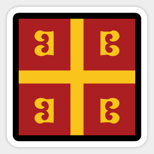 Byzantine Flag Sticker